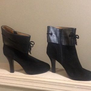 Sofft leather upper ankle boots